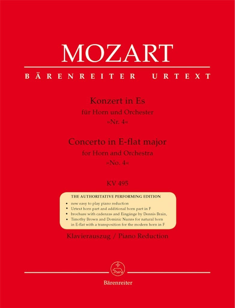 Concerto K 495 Mi B.